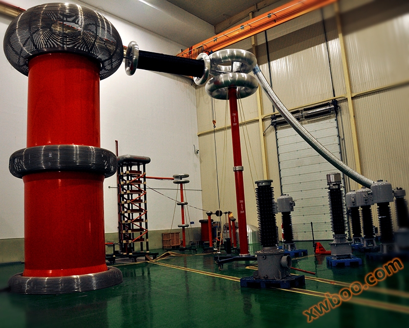 无局放试验变压器试验现场