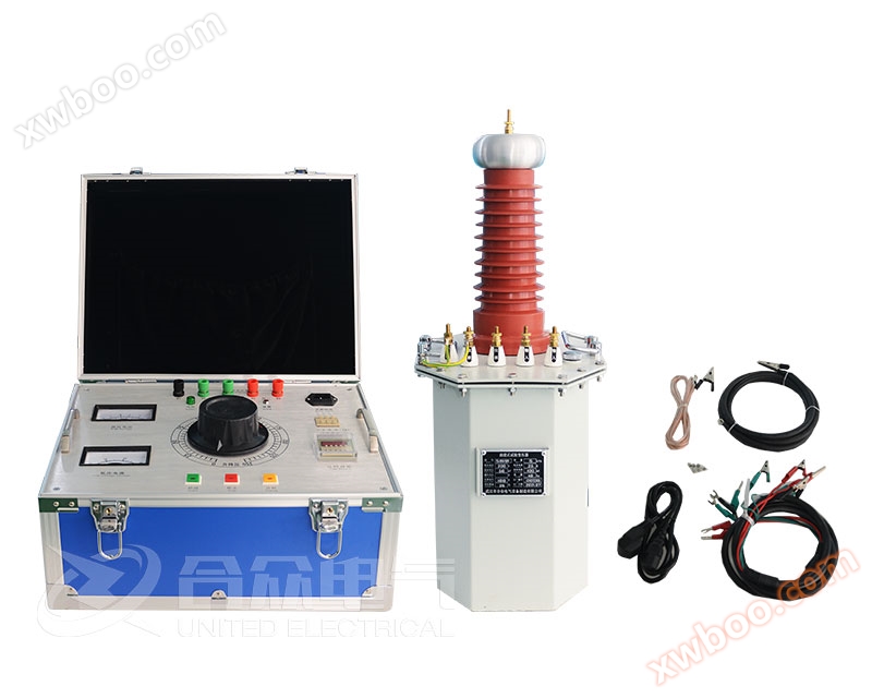 Power frequency withstand voltage test device YDJ-5kVA/50kV+HZXC-101 oil immersed type