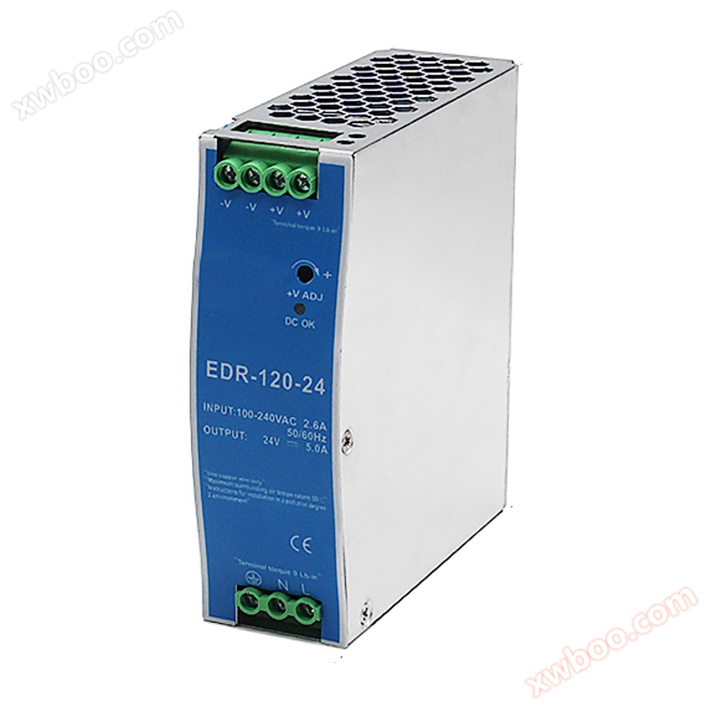 EDR-120W Rail mounted Switching Power Supply