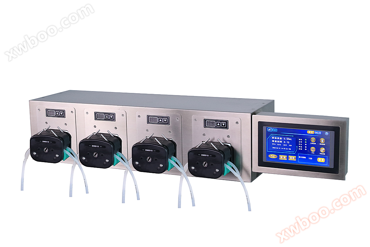 Sistema de llenado inteligente de bomba peristáltica gr4 - 1bd